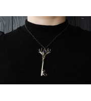 "Phoenix" key necklace